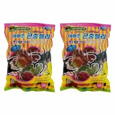 아마존 곤충젤리, 혼합색상