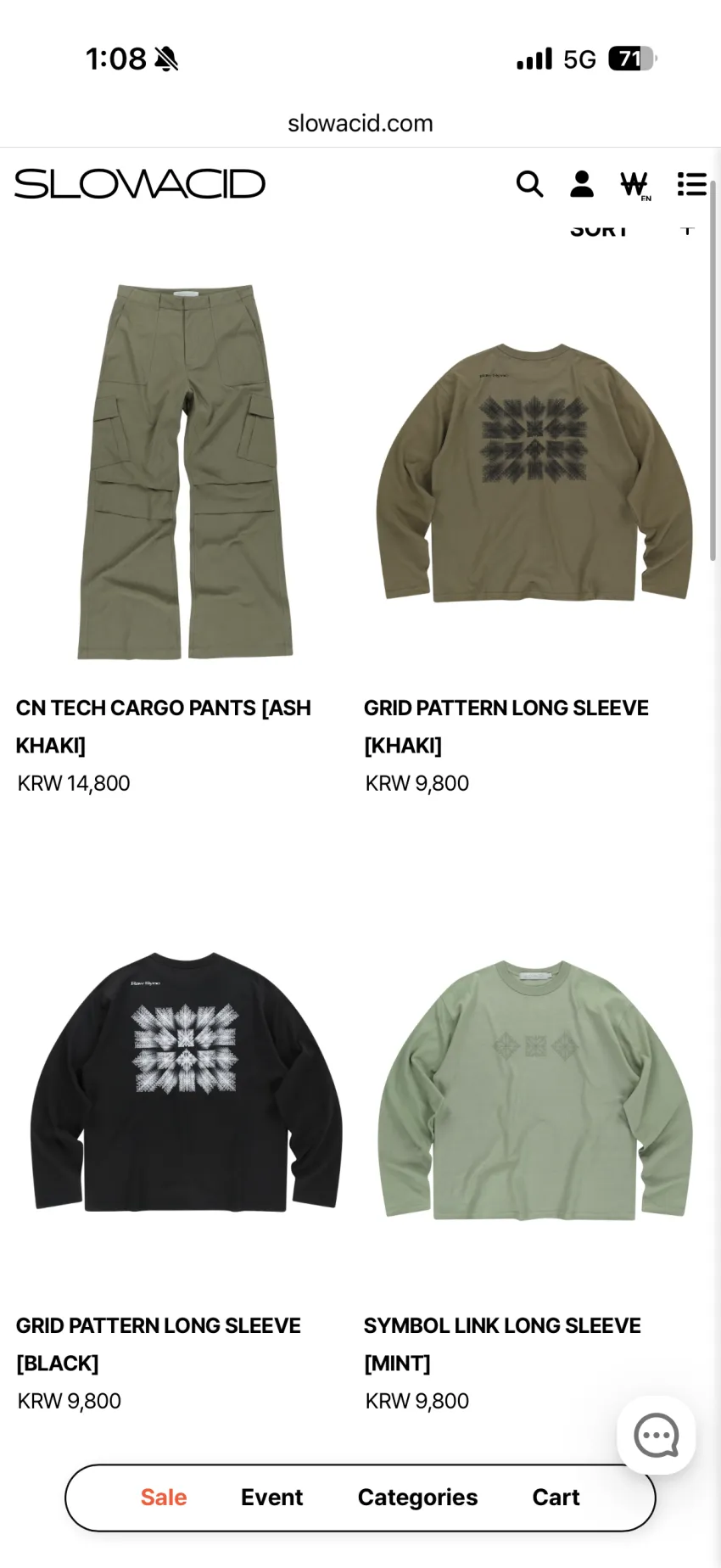 슬로우애시드 Rainy season sale