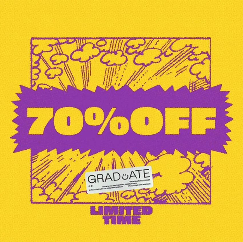 그래듀에이트 70% 파이널 세일 시작