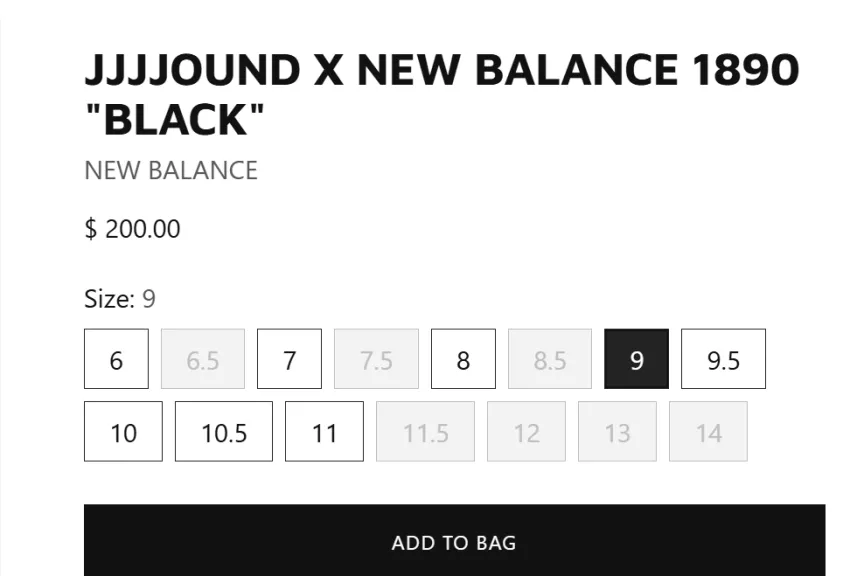 JOUND X NEW BALANCE 1890 20%