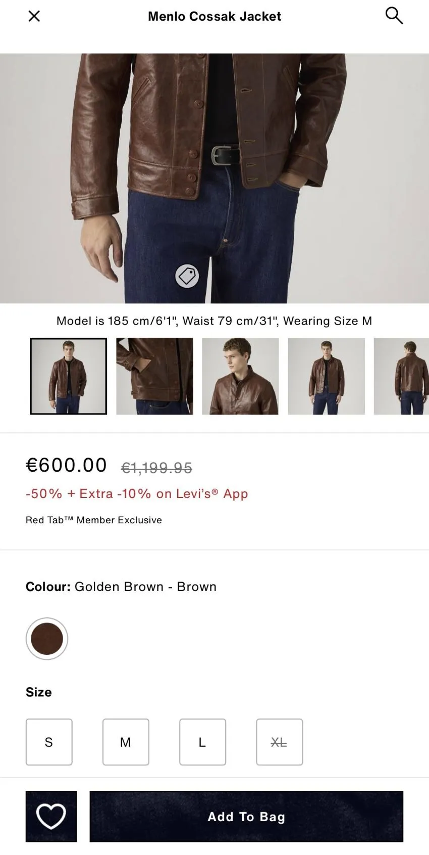 LVC MENLO KOSSAK JACKET 50%할인