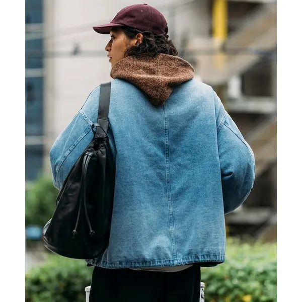 프릭스스토어 M65 숏파카 워시드데님 추가할인 리스탁