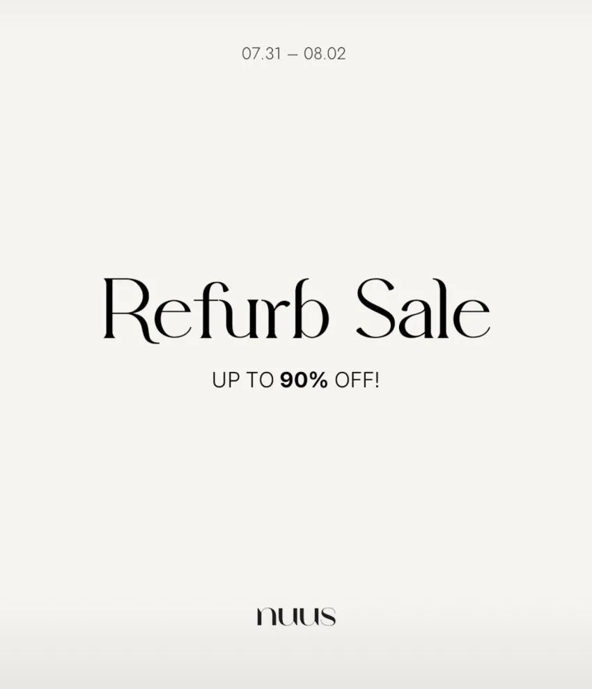 Nuus 리퍼브세일 (-90%) 오늘까지