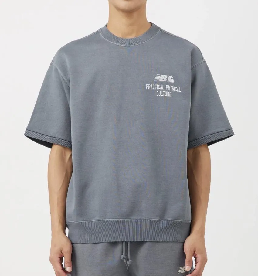 칼하트 WIP x 뉴발란스 스컬프쳐센터 반팔 스웻셔츠 할인율 Up 외