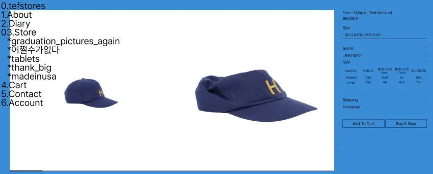 테프스토어 신상 Heo 발매