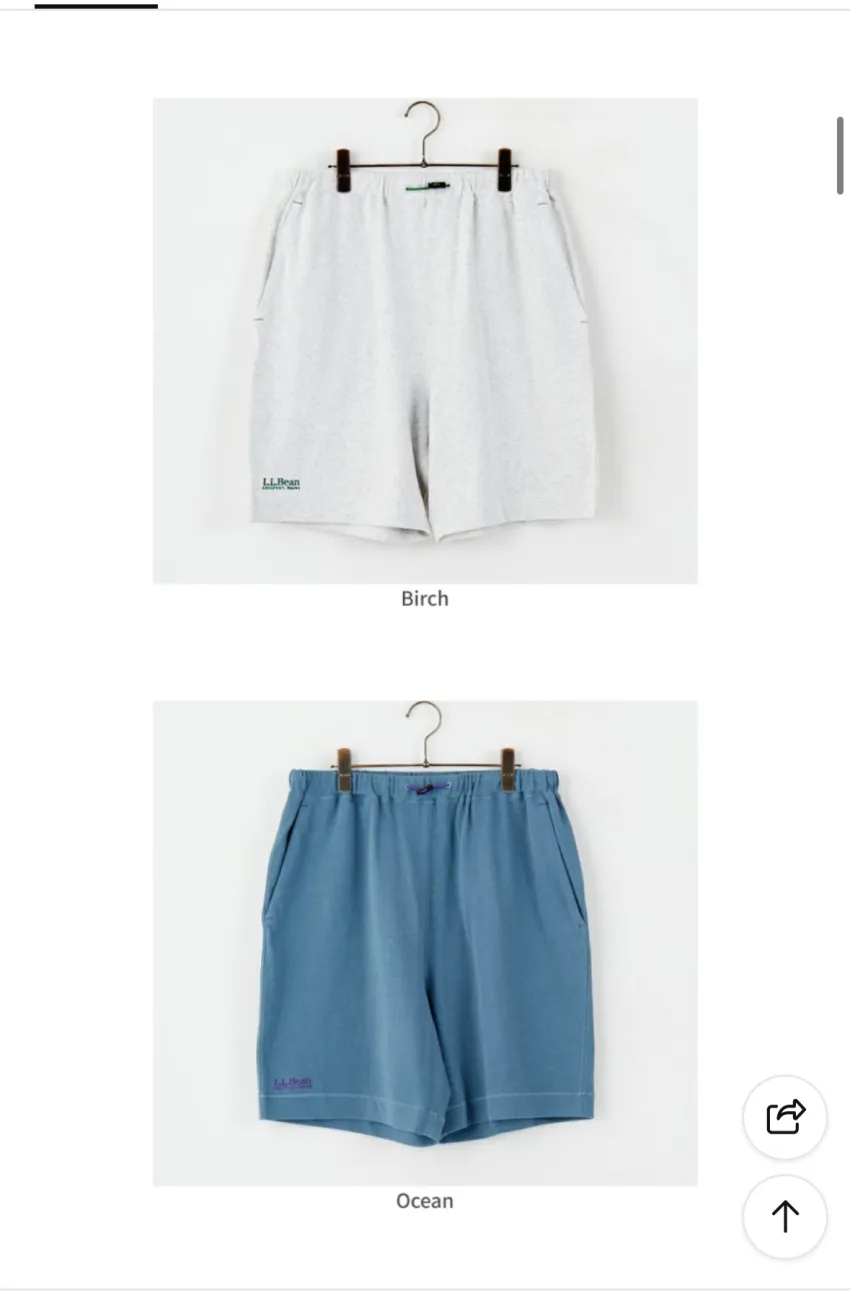 L.L.Bean 유니온쇼츠