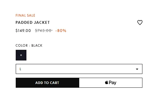 산드로 flash sale