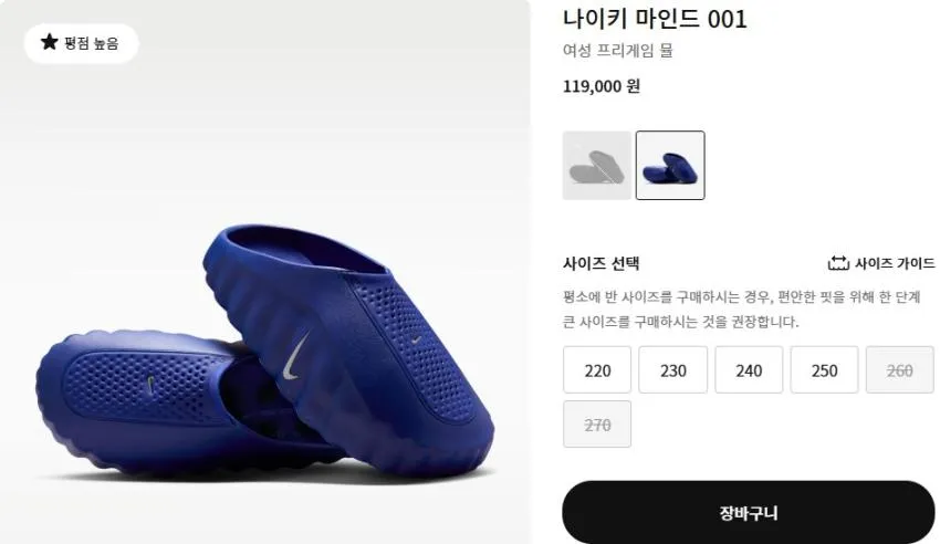 나이키 마인드 001