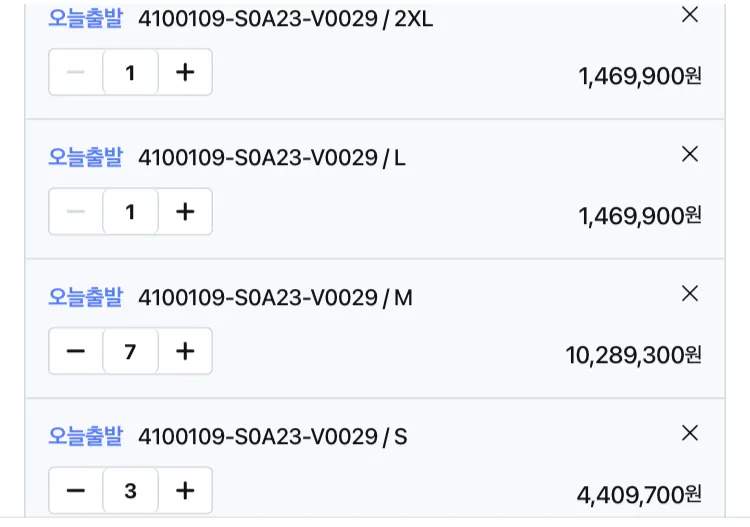 스톤 크링클랩스 패딩, 키츠네, 파타고니아 등등