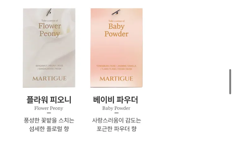 마르티그 차량용 방향제
