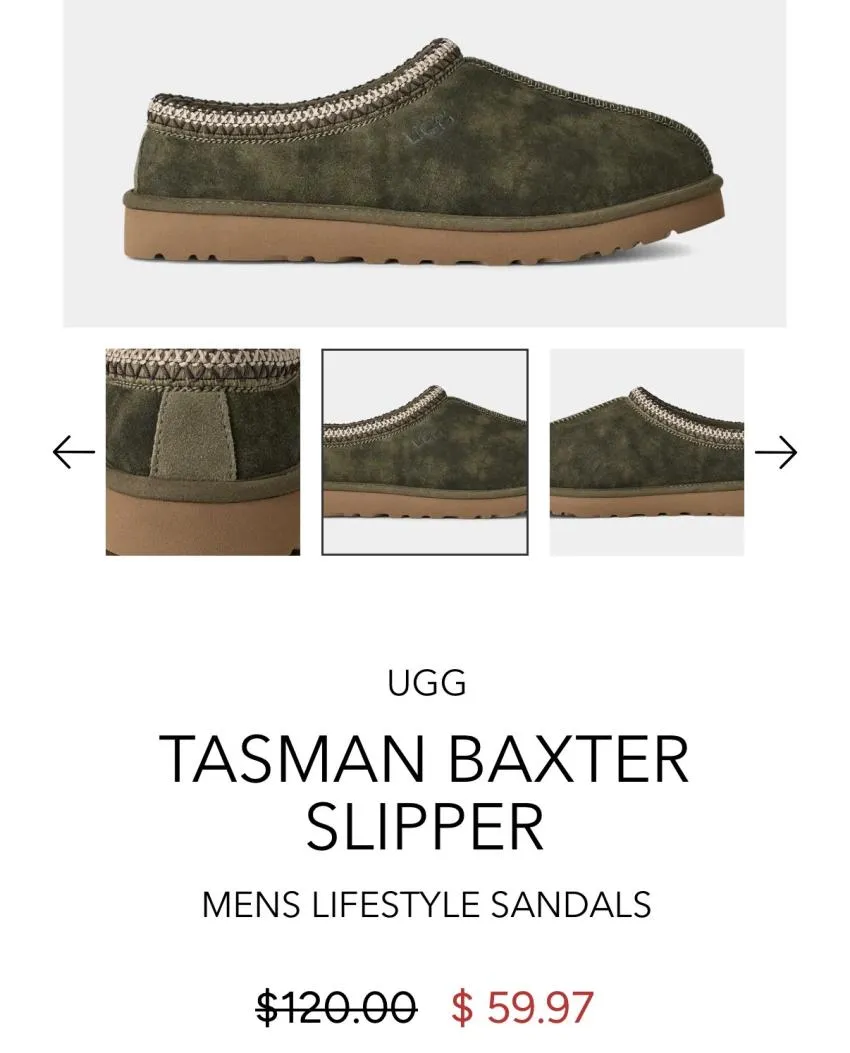 UGG TASMAN BAXTER Burnt Olive