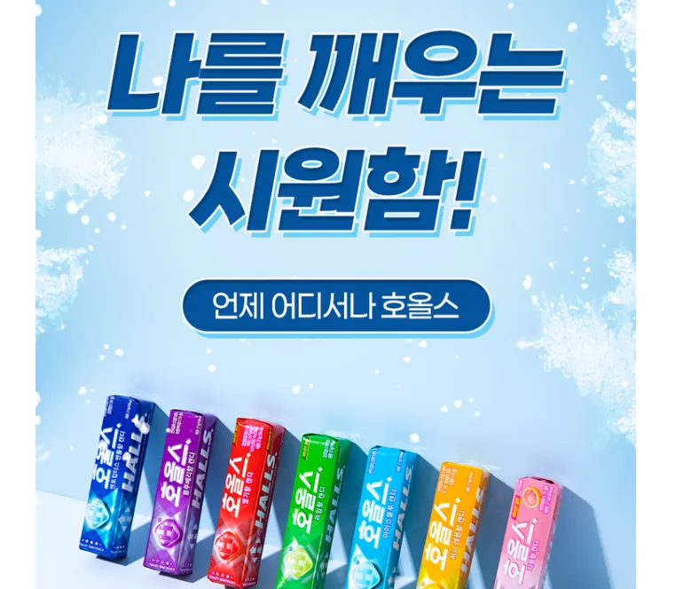 호올스 블루베리 27.9g x 20개 6790원 무배