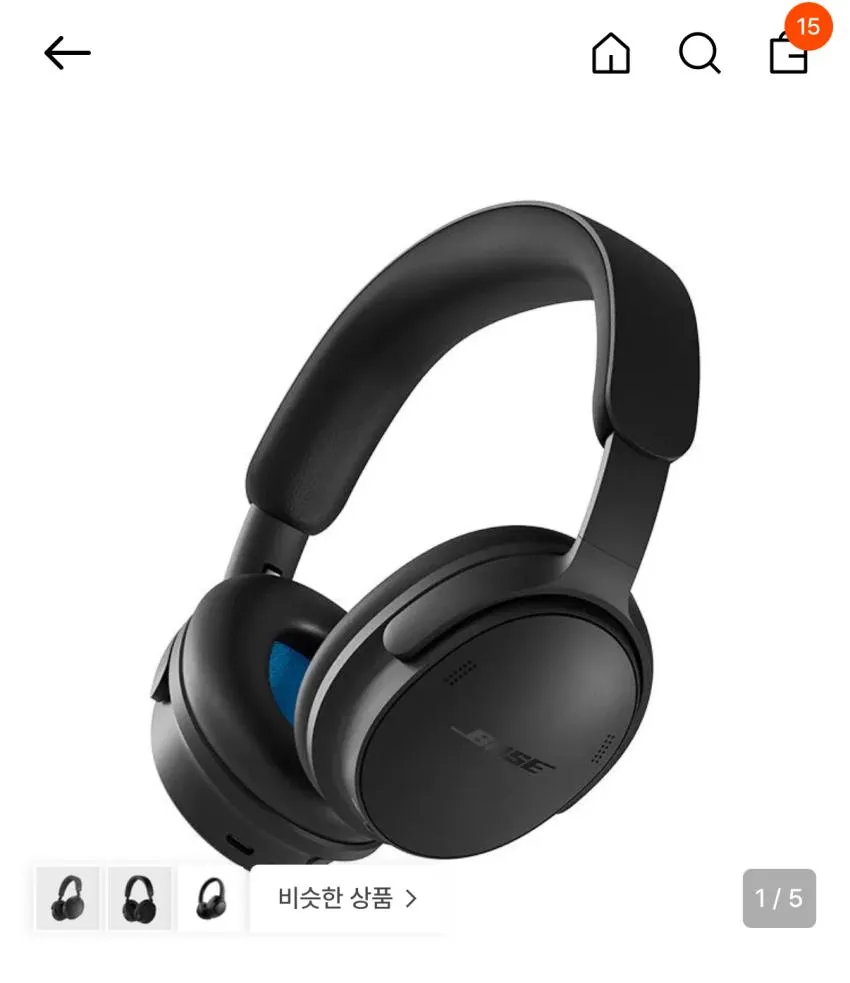 보스 헤드폰 QC 2세대
