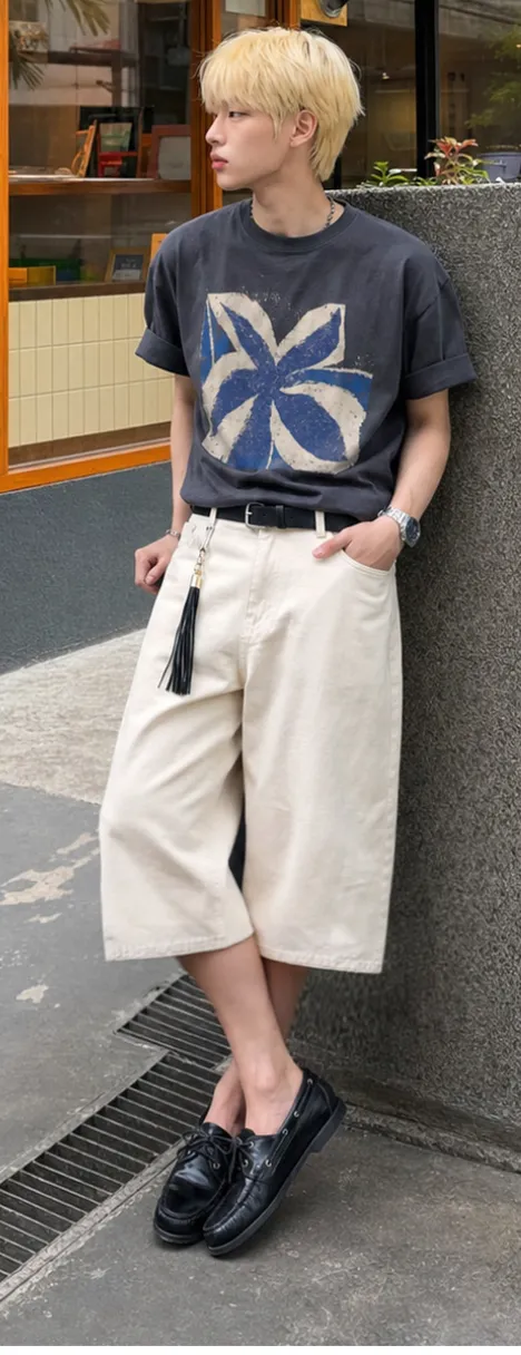 시그니처 버뮤다 팬츠