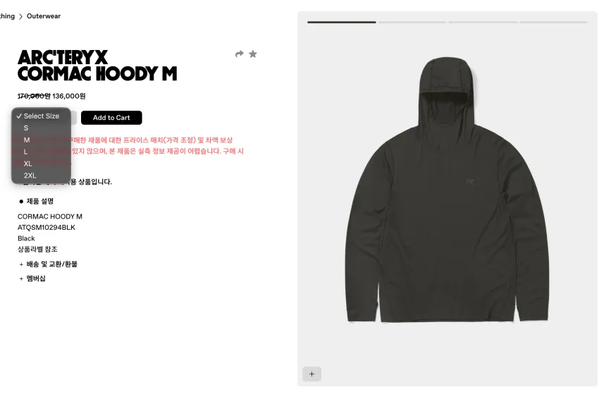 Arc'teryx SQUAMISH HOODY