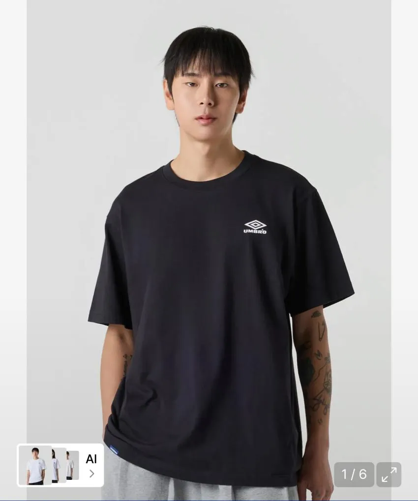 [백화점 정품] 엄브로 26SS 신상 남녀공용 접촉냉감 기능성 우븐 피스테 반팔 티셔츠 4종 택1 + 스포츠양말
