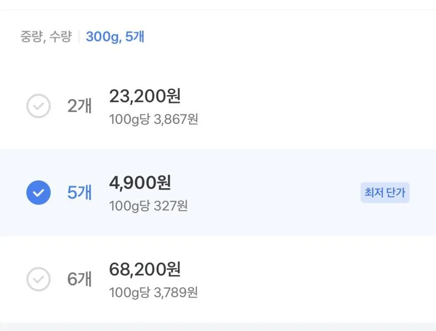 데이즈온 데메테르 그레인 루피니빈 300g 5개