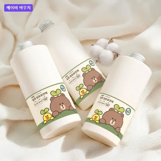 라인프렌즈 고농축 섬유유연제 1L 3개