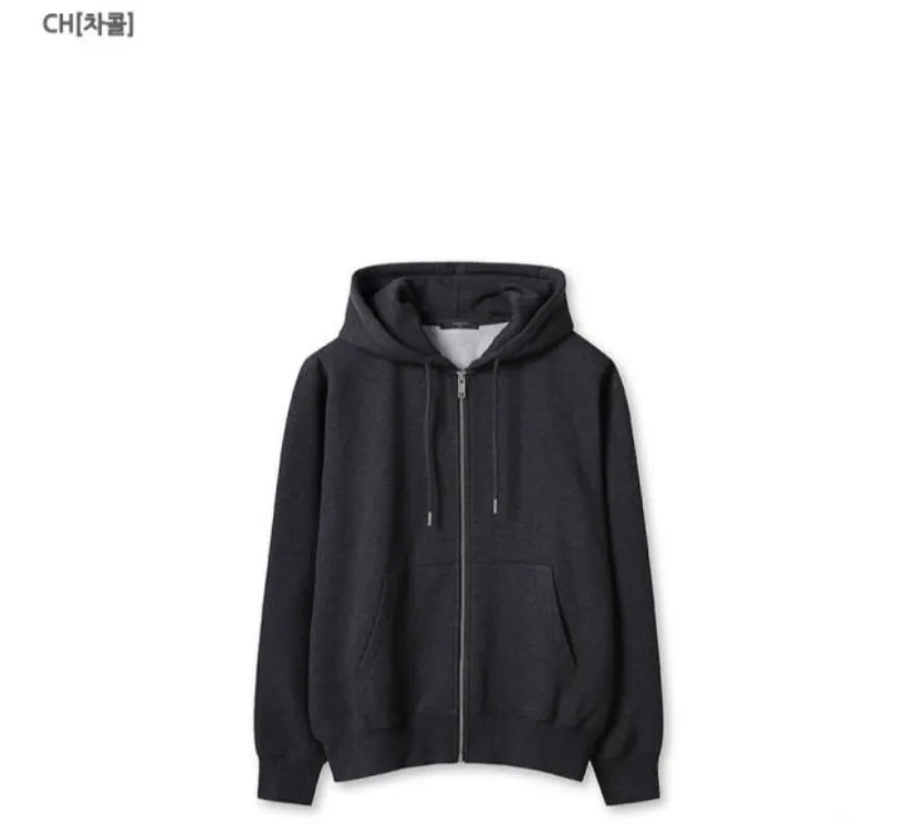 탑텐/공용 플리스 후드 집업