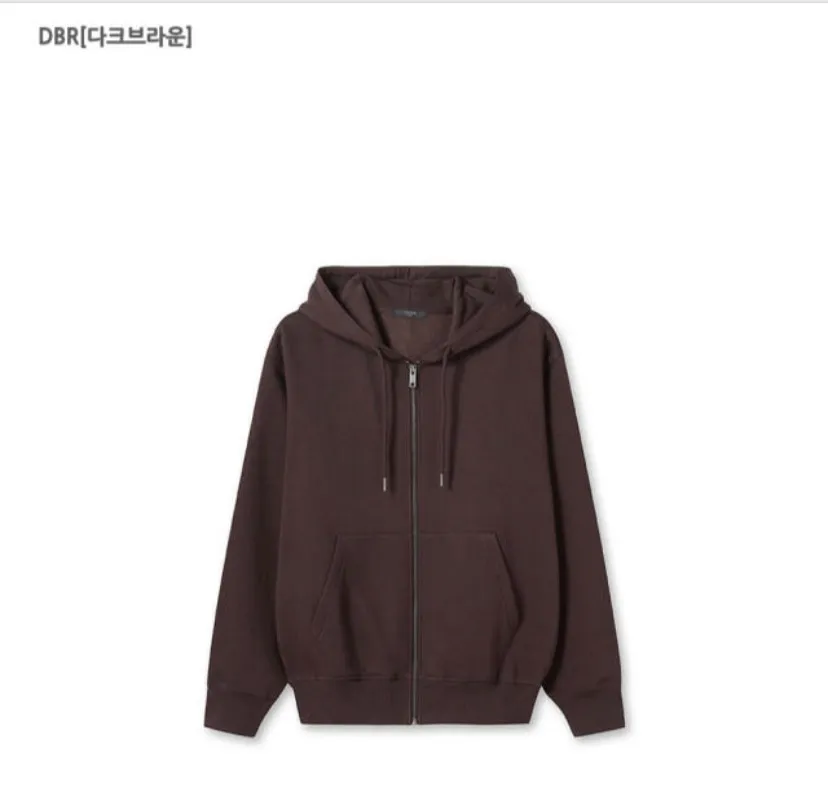 탑텐/공용 플리스 후드 집업