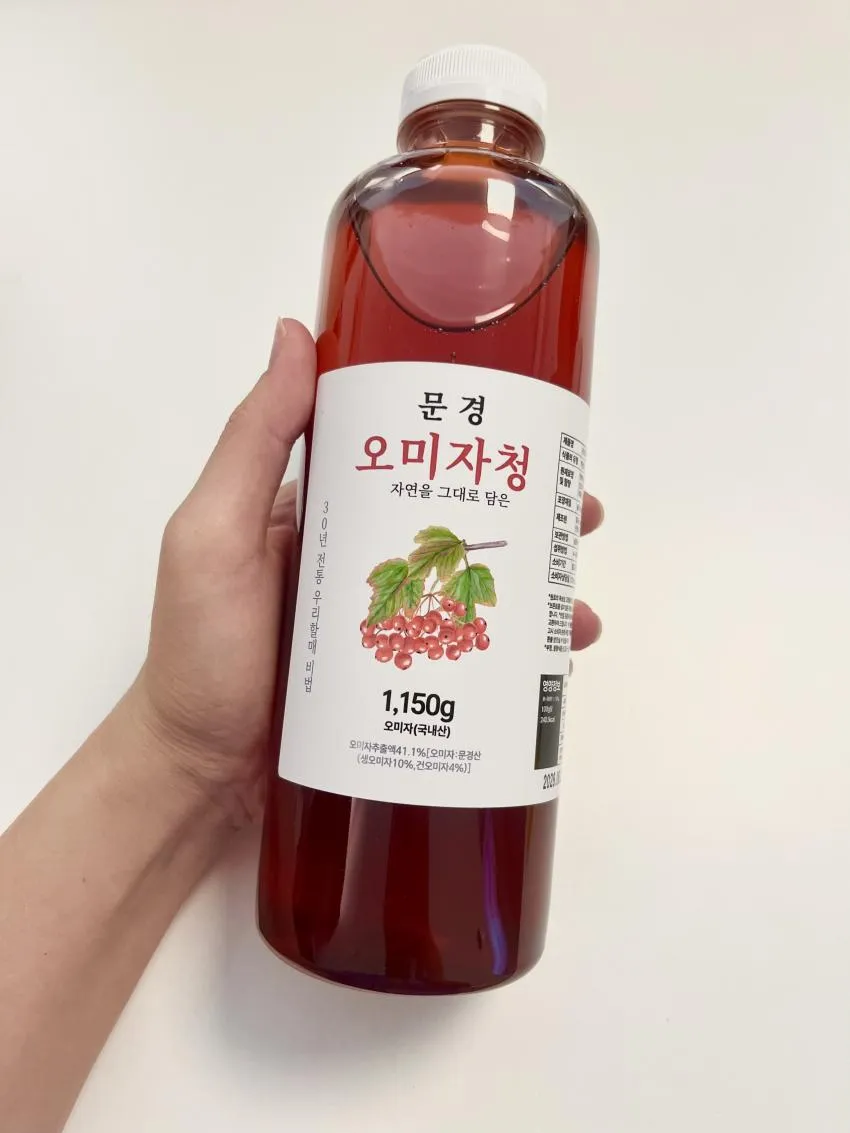 문경 오미자청