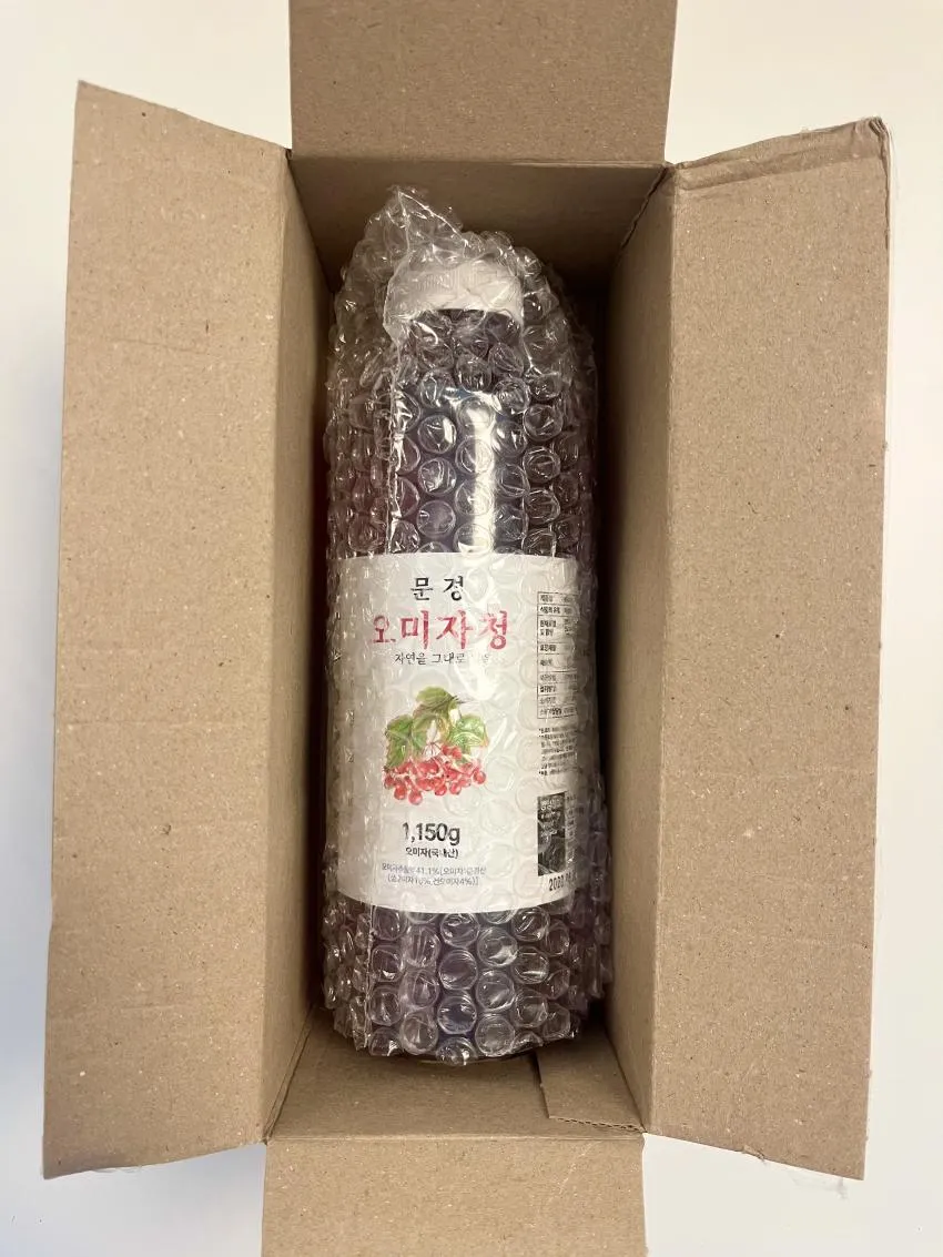 문경 오미자청