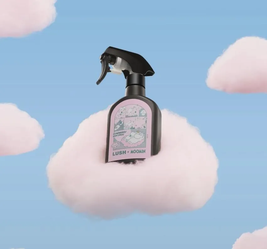 러쉬 x 무민 클라우드베리 바디 스프레이 200ml