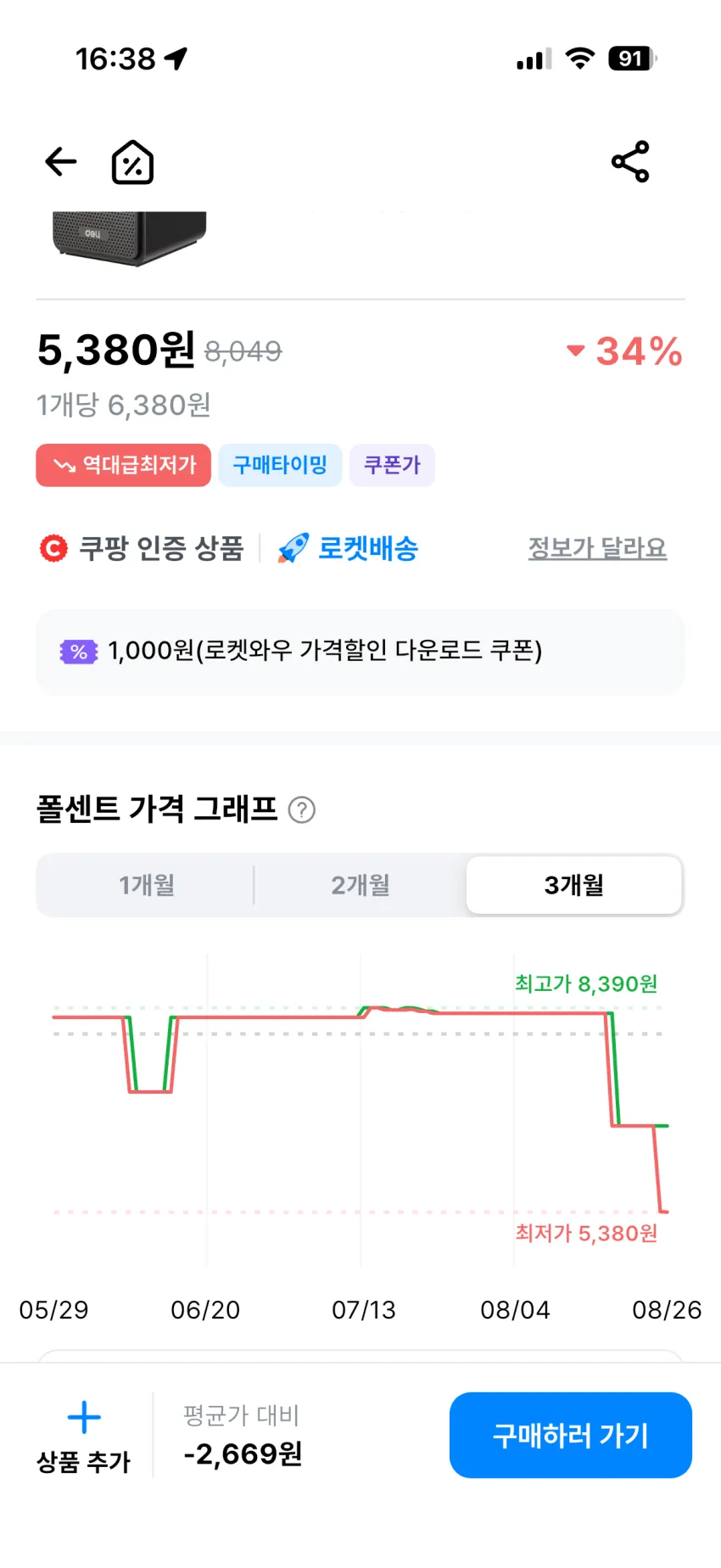 델리 5단 심조절 레트로 연필깎이