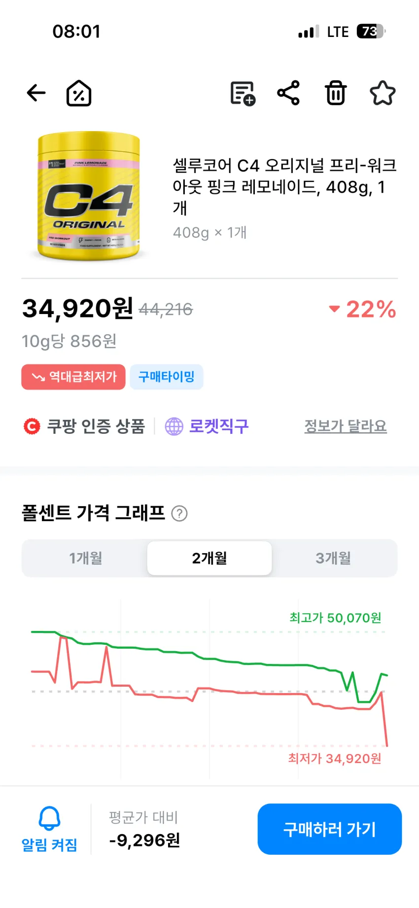 c4 프리워크아웃 부스터