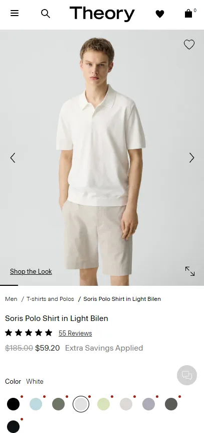 THEORY Soris Polo