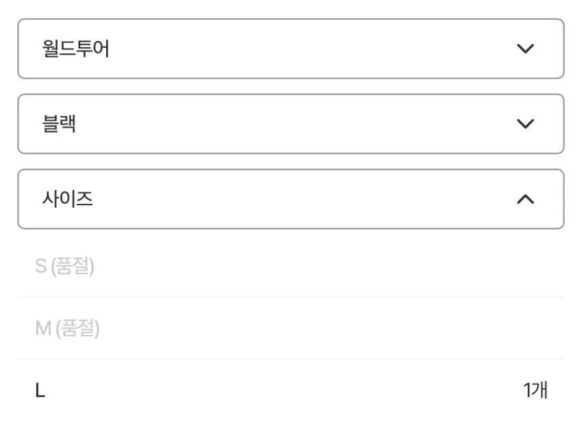 스투시 월드투어 반팔 라지