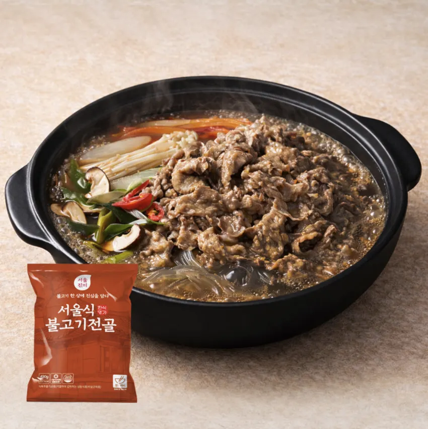 [로켓프레시] 비비고 서울식 소불고기 (냉동)