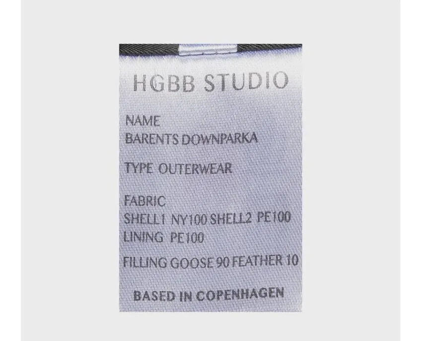 HGBB STUDIO/구스 패딩26.8 리프 백7.1 외