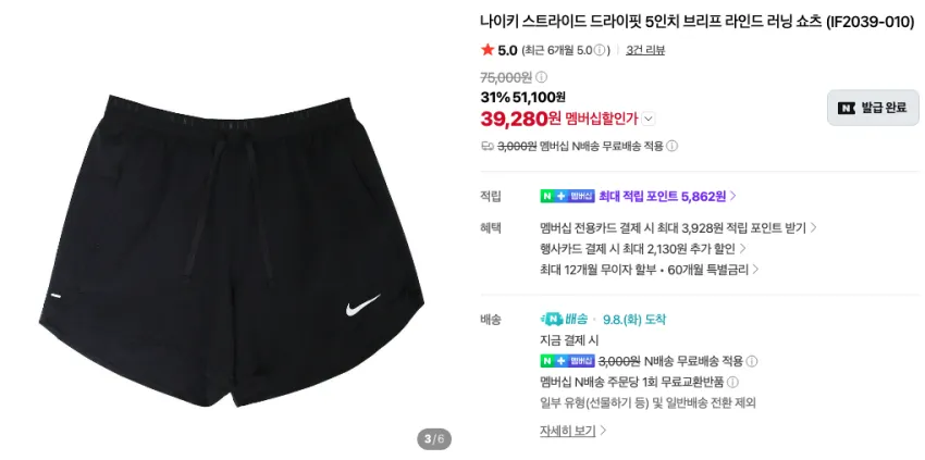 나이키 기본템, 운동템 모음