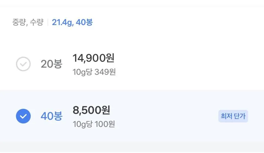 오즈랜드 초코와플 21.4g 20봉 2박스