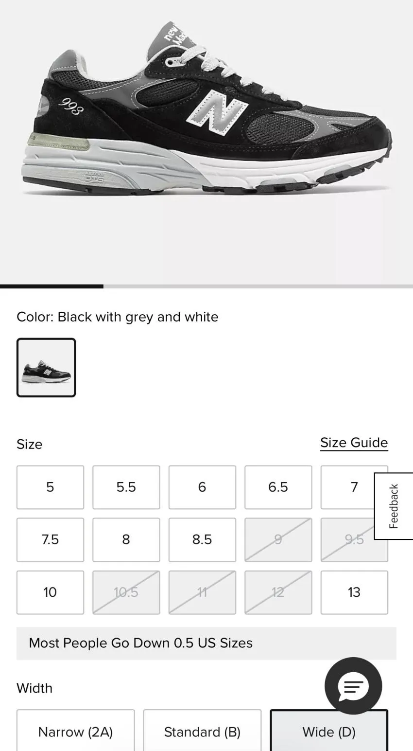 조씨네 993 네이비/블랙 $99