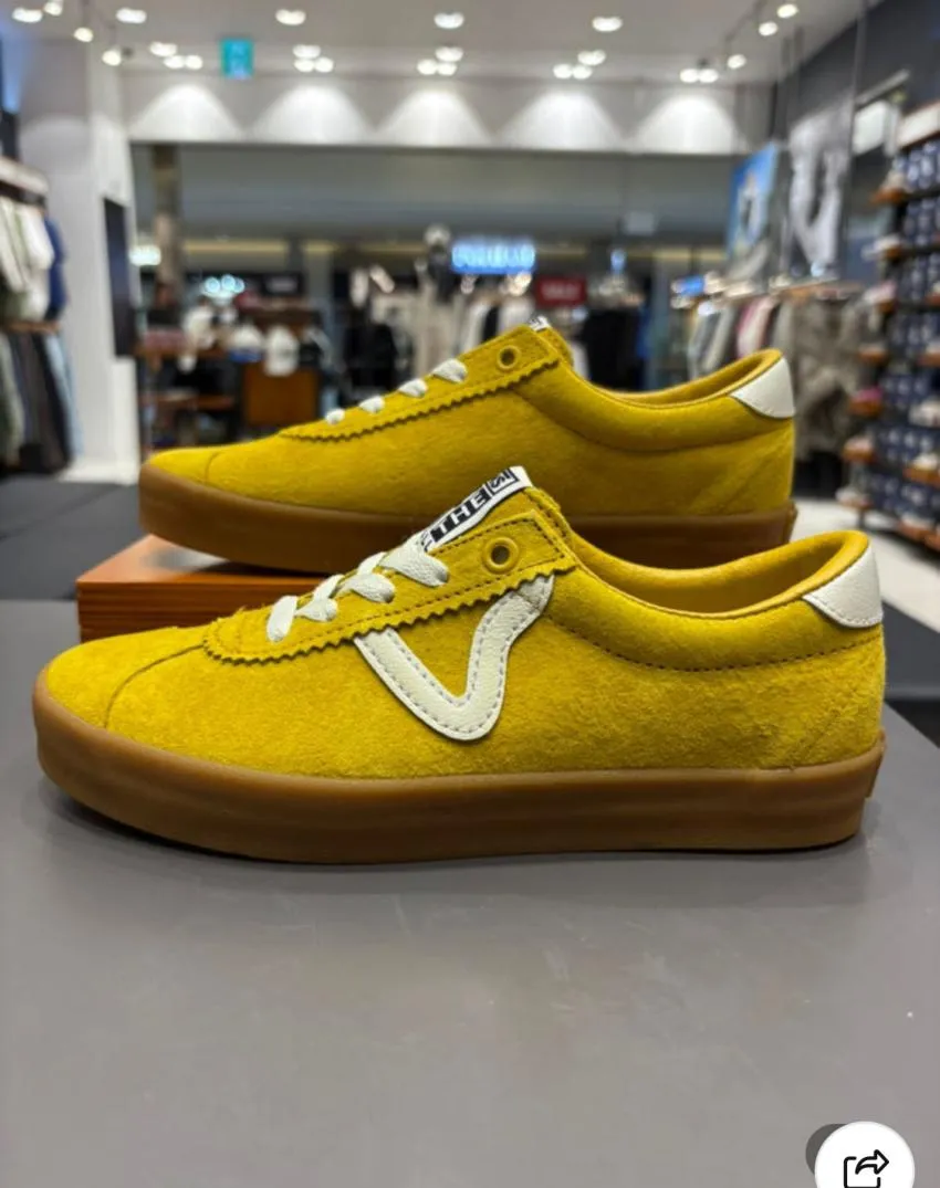반스 VANS 스포츠 로우 - 피그 스웨이드 브라운 / VN000D6NBRO1 27U633 82U713