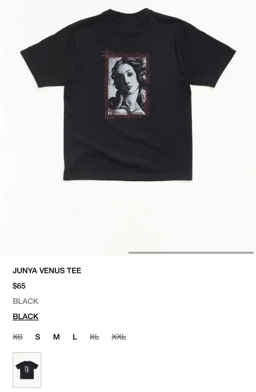 스투시 x 준야와타베