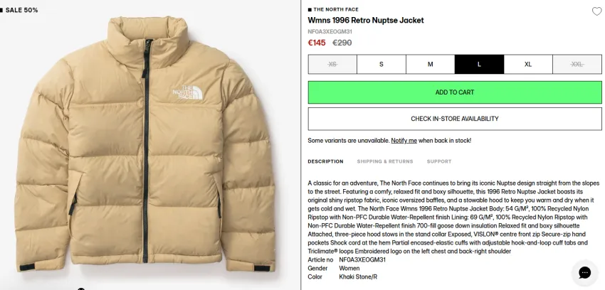 SNS 25% 할인코드 993 버건디 $150 등