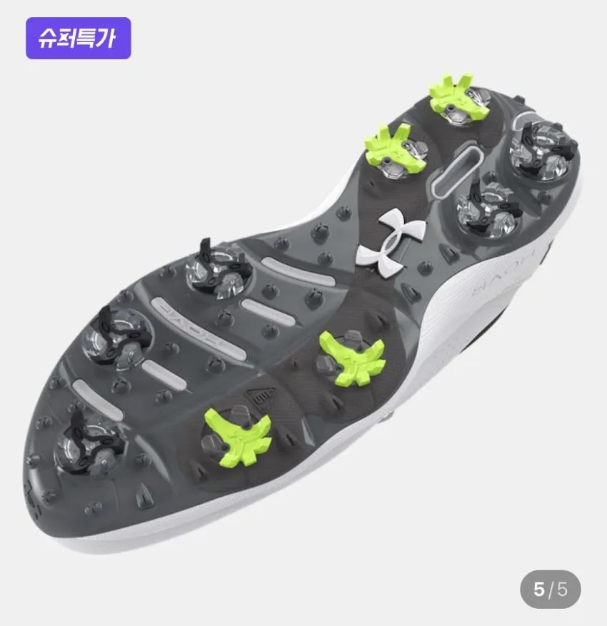 남성 UA 드라이브 프로 와이드 골프화