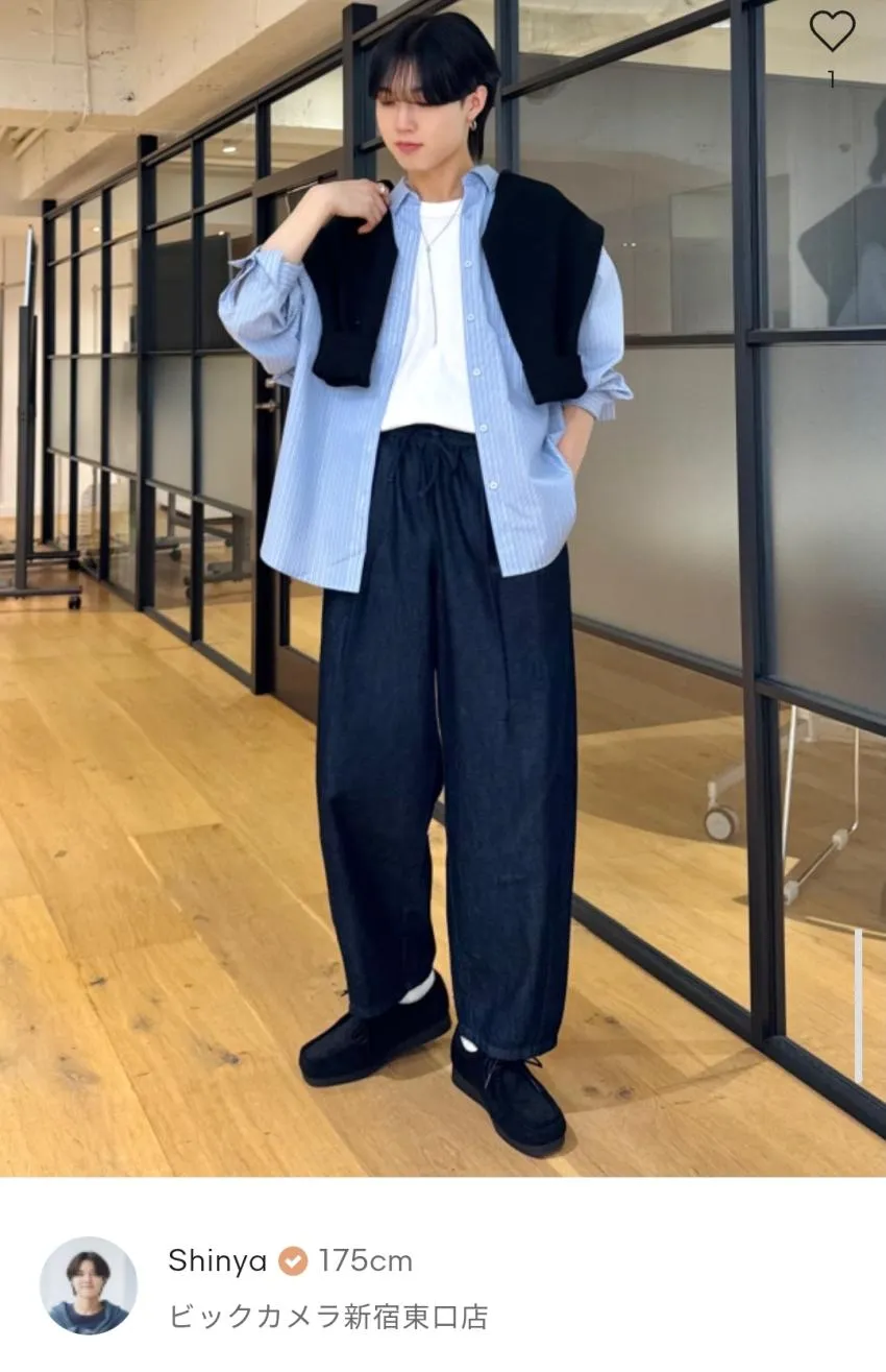 GU 라이트데님 배럴 앵클팬츠 1.5