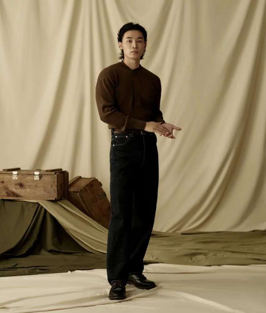 브론슨 립 원단 헨리 셔츠 3종 리스탁