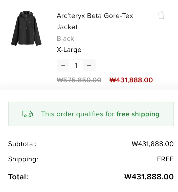 ARC'TERYX BETA GORE-TEX JACKET
