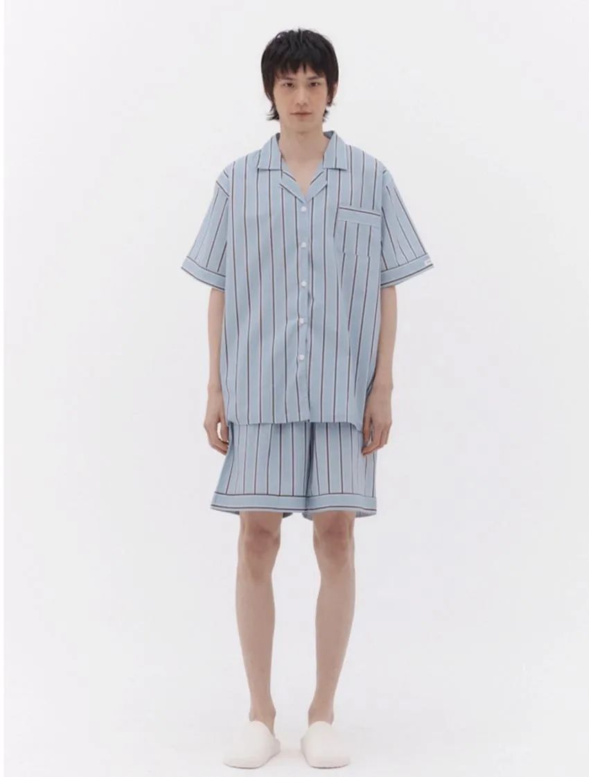 오프아워 모카베일 반팔 잠옷 세트