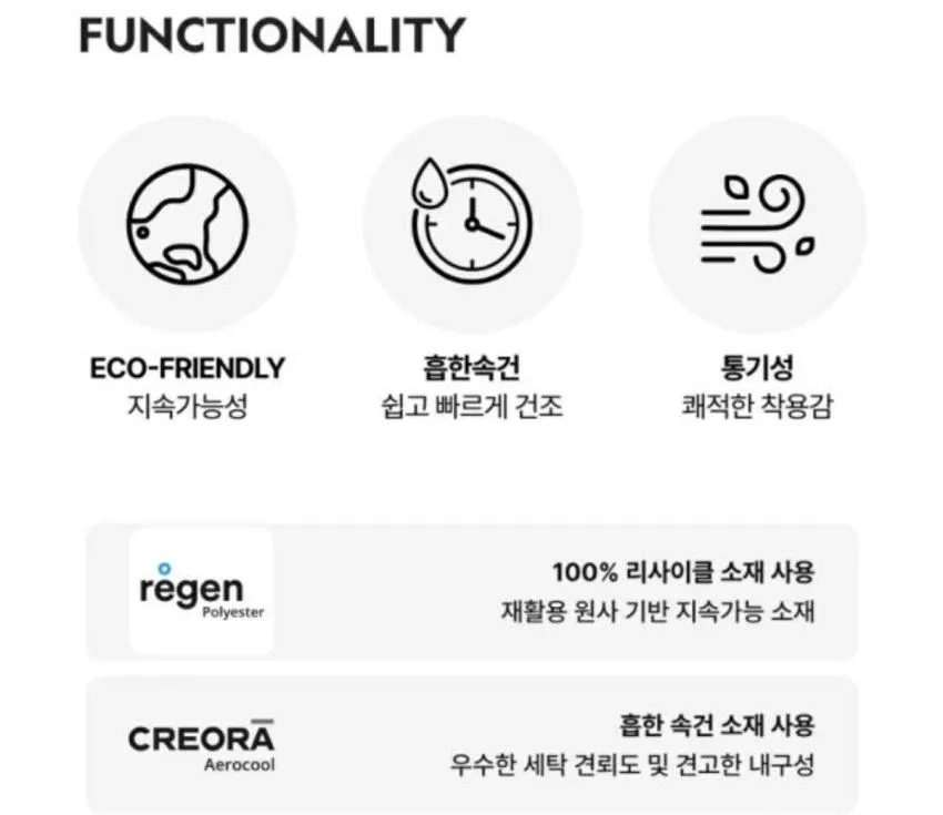 내셔널지오그래픽 반팔 반바지 미니백 3PCS 세트 슈퍼적립