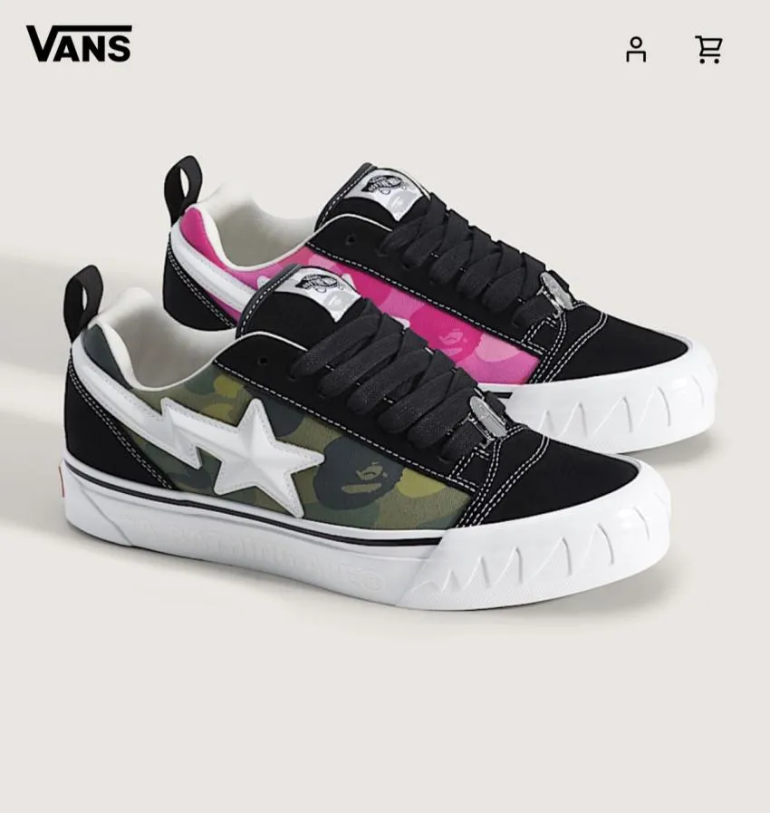 BAPE VANS KNU SKOOL 12시