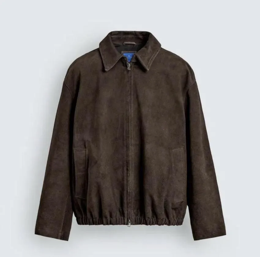 AARON LEVINE X ZARA 스웨이드 레더 재킷