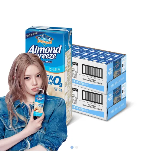 그레인랩 담백한 무가당 고단백 두유, 24개, 190ml