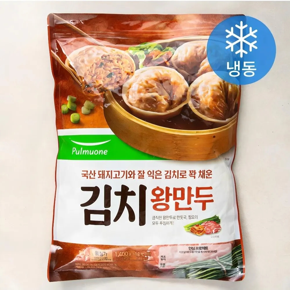 [로켓프레시] 백청우식품 김치만두 (냉장), 720g, 1개