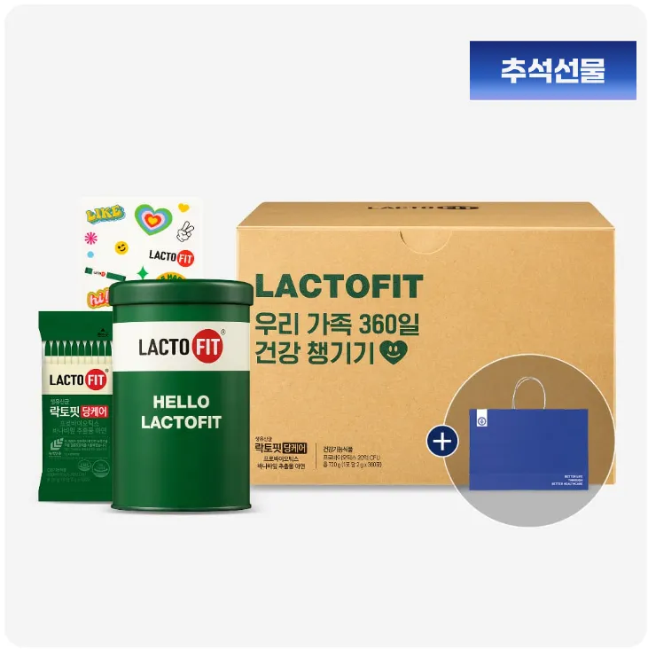 일양약품 혈당케어 바나바 장건강 프로바이오틱스 유산균 15g, 30정, 2개